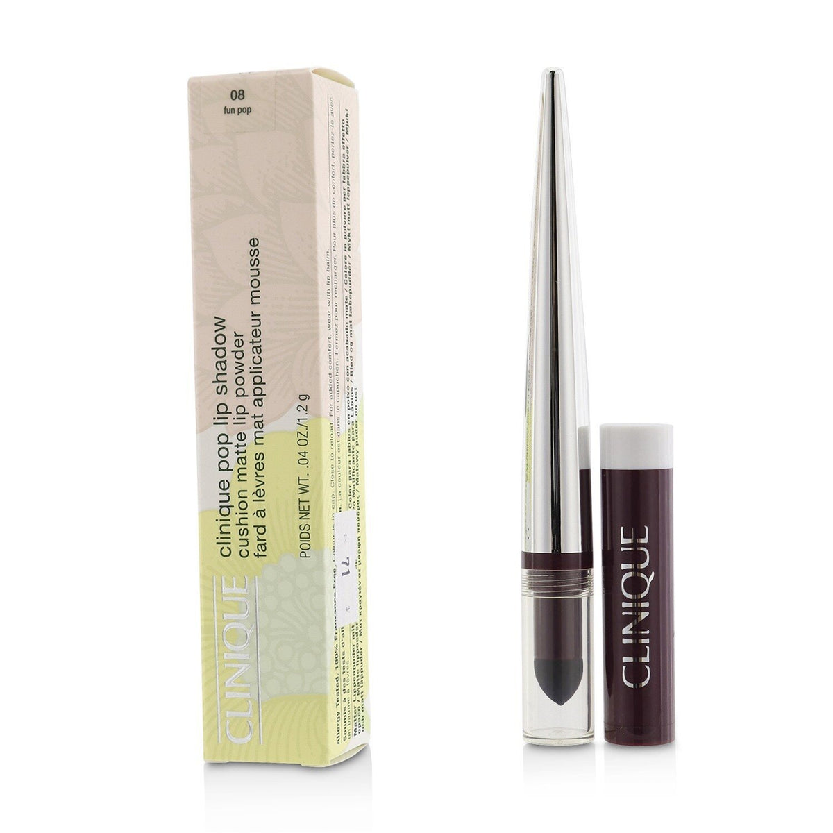 Clinique - Pop Lip Shadow Cushion Matte Lip Powder - # 08 Fun Pop - 1.2g/0.04oz