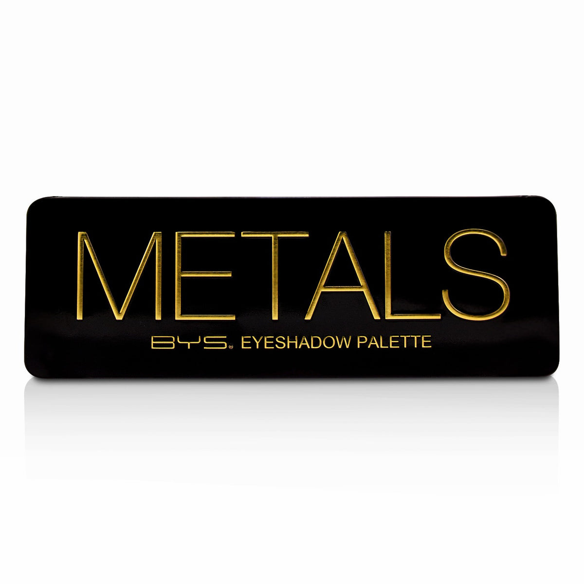 BYS - Eyeshadow Palette (12x Eyeshadow, 2x Applicator) - Metals - 12g/0.42oz