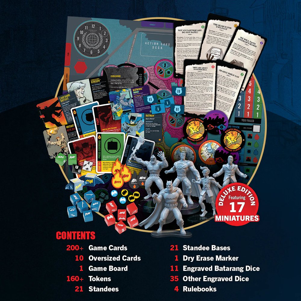 Cryptozoic: The Dark Knight Returns Deluxe Edition Board Game