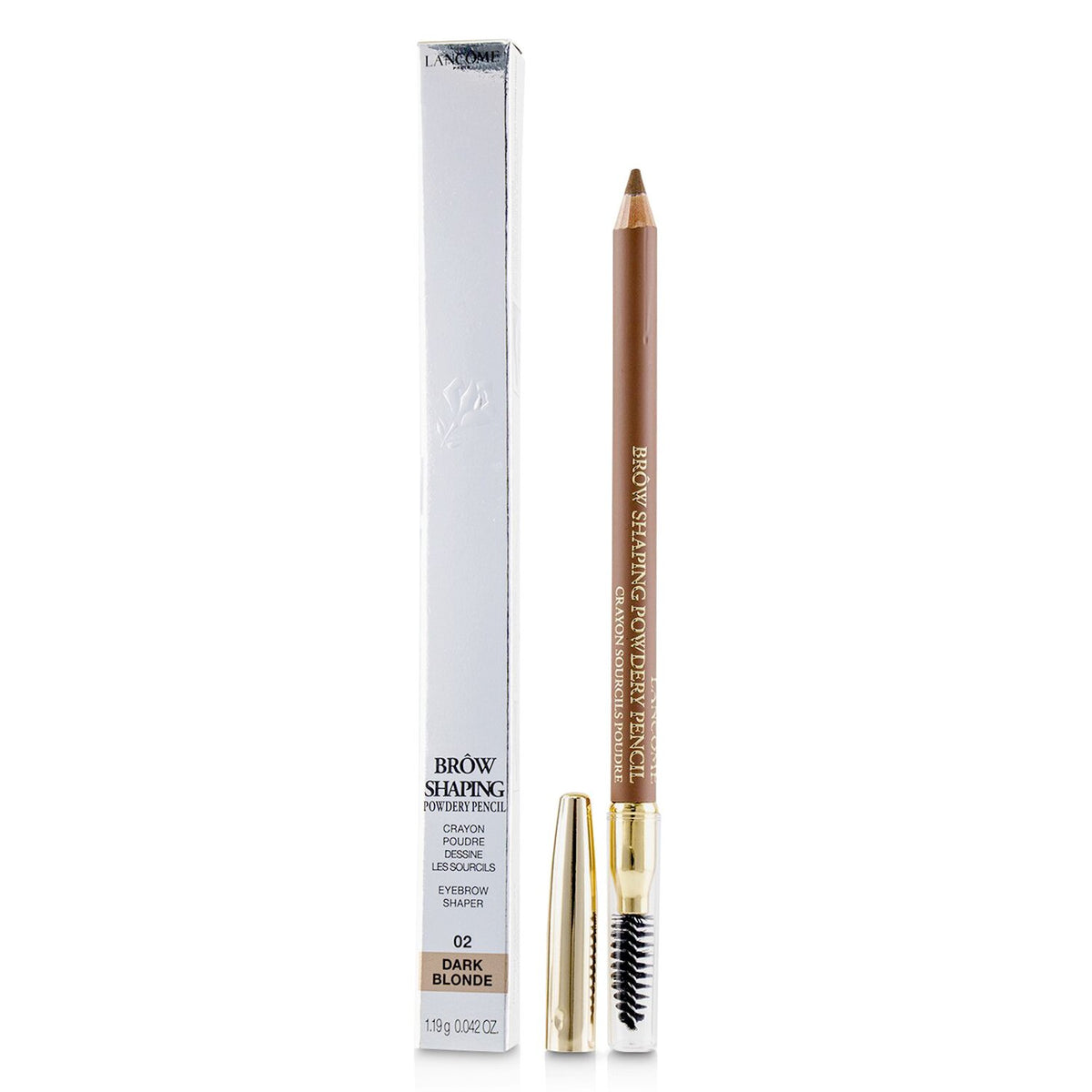 Lancome - Brow Shaping Powdery Pencil - # 02 Dark Blonde - 1.19g/0.042oz
