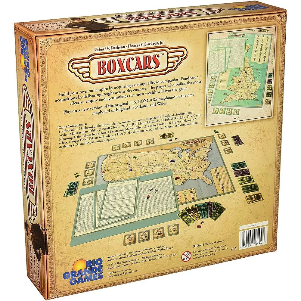 Boxcars - Board Game