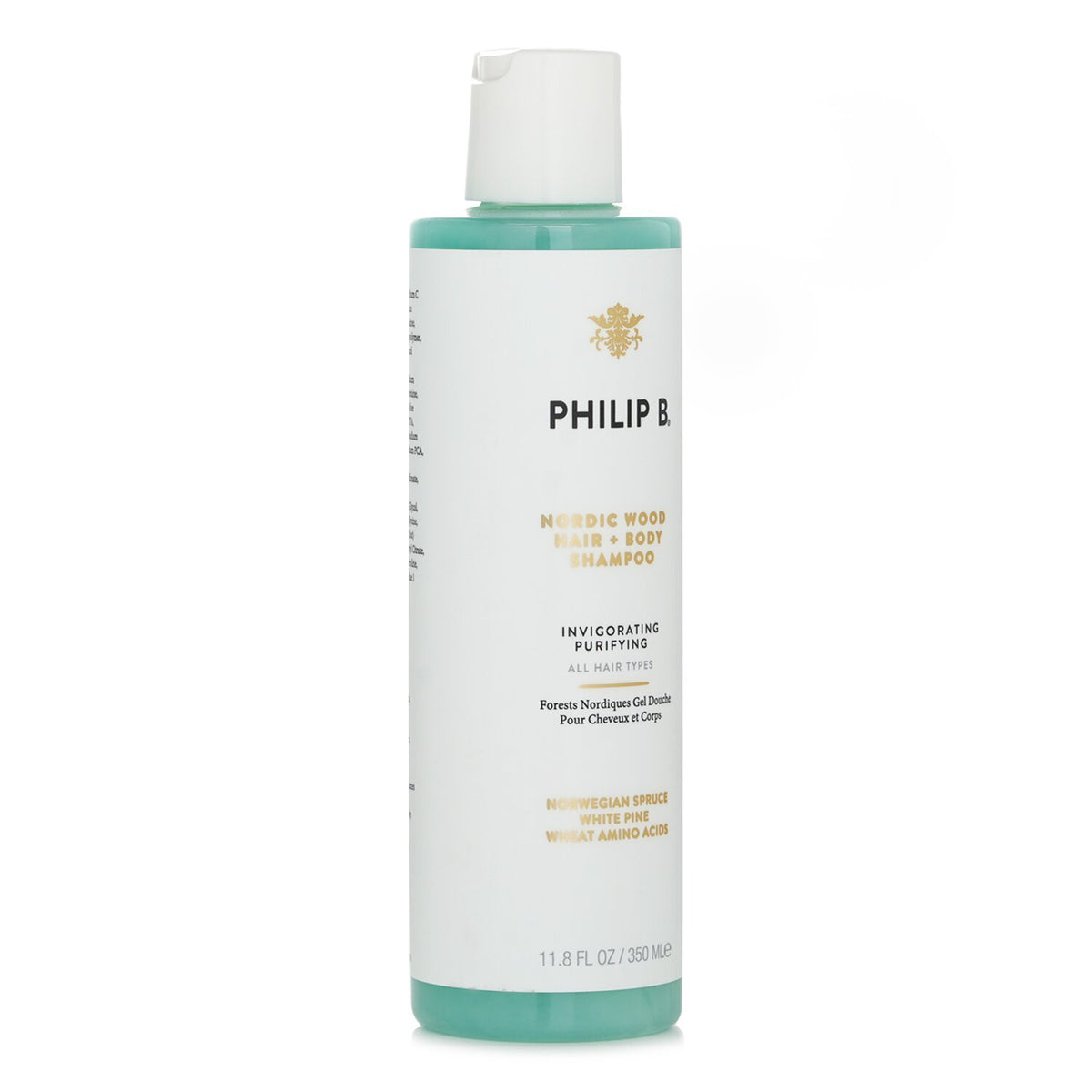 Philip B - Nordic Wood Hair + Body Shampoo (Invigorating Purifying - All Hair Ty