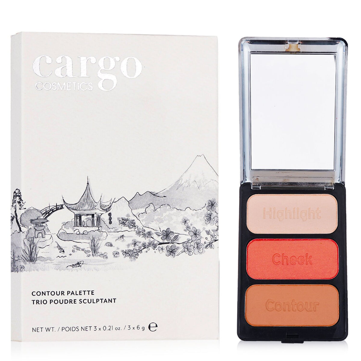 Cargo - Contour Palette - # Monaco - 3x6g/0.21oz
