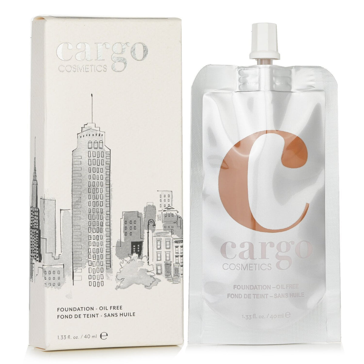 Cargo - Liquid Foundation - # 60 (Creamy Cafe Au Lait) - 40ml/1.33oz