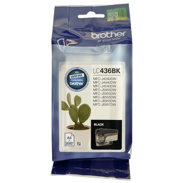 Brother LC436BK Black Ink Cartridge