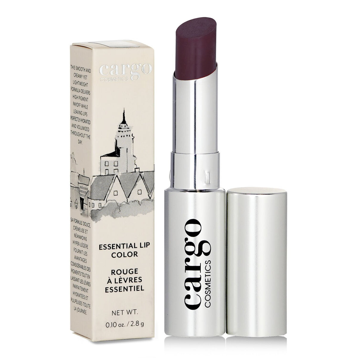 Cargo - Essential Lip Color - # Bordeaux (Deep Wine) - 2.8g/0.01oz
