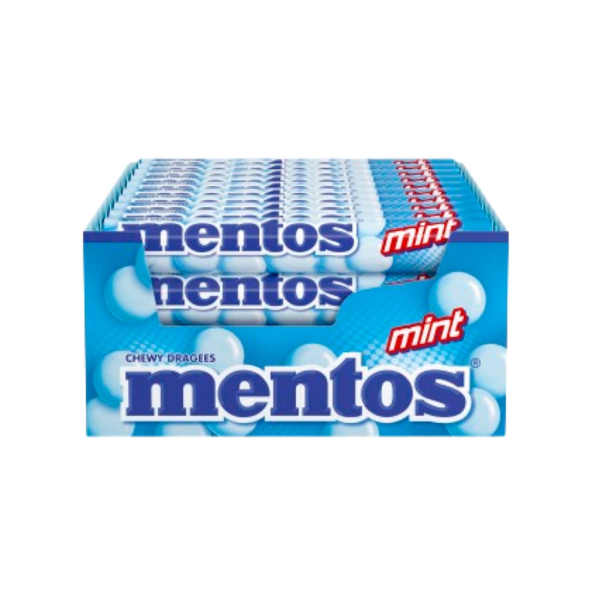 Mentos Roll Mint Display - 40pcs