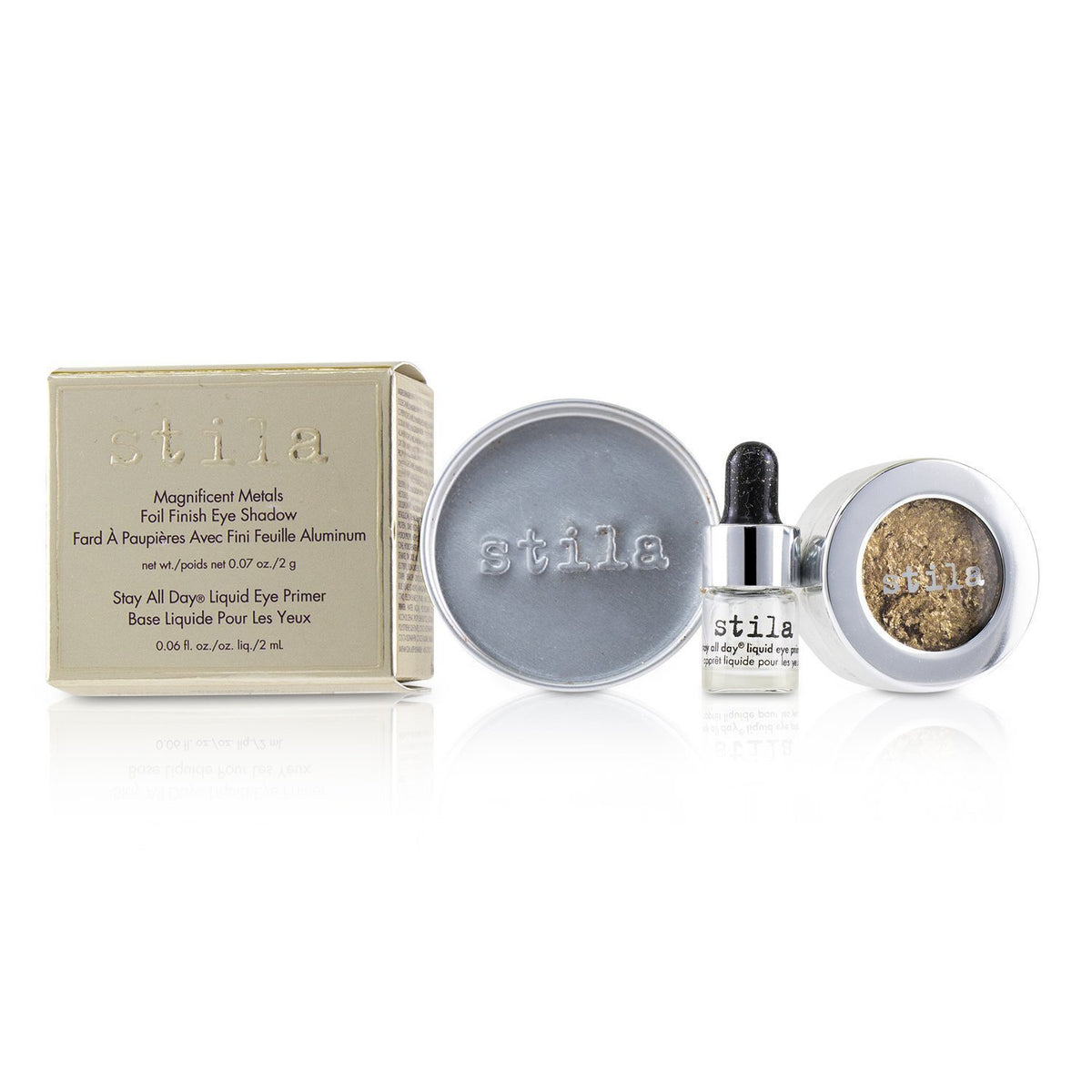 Stila - Magnificent Metals Foil Finish Eye Shadow With Mini Stay All Day Liquid