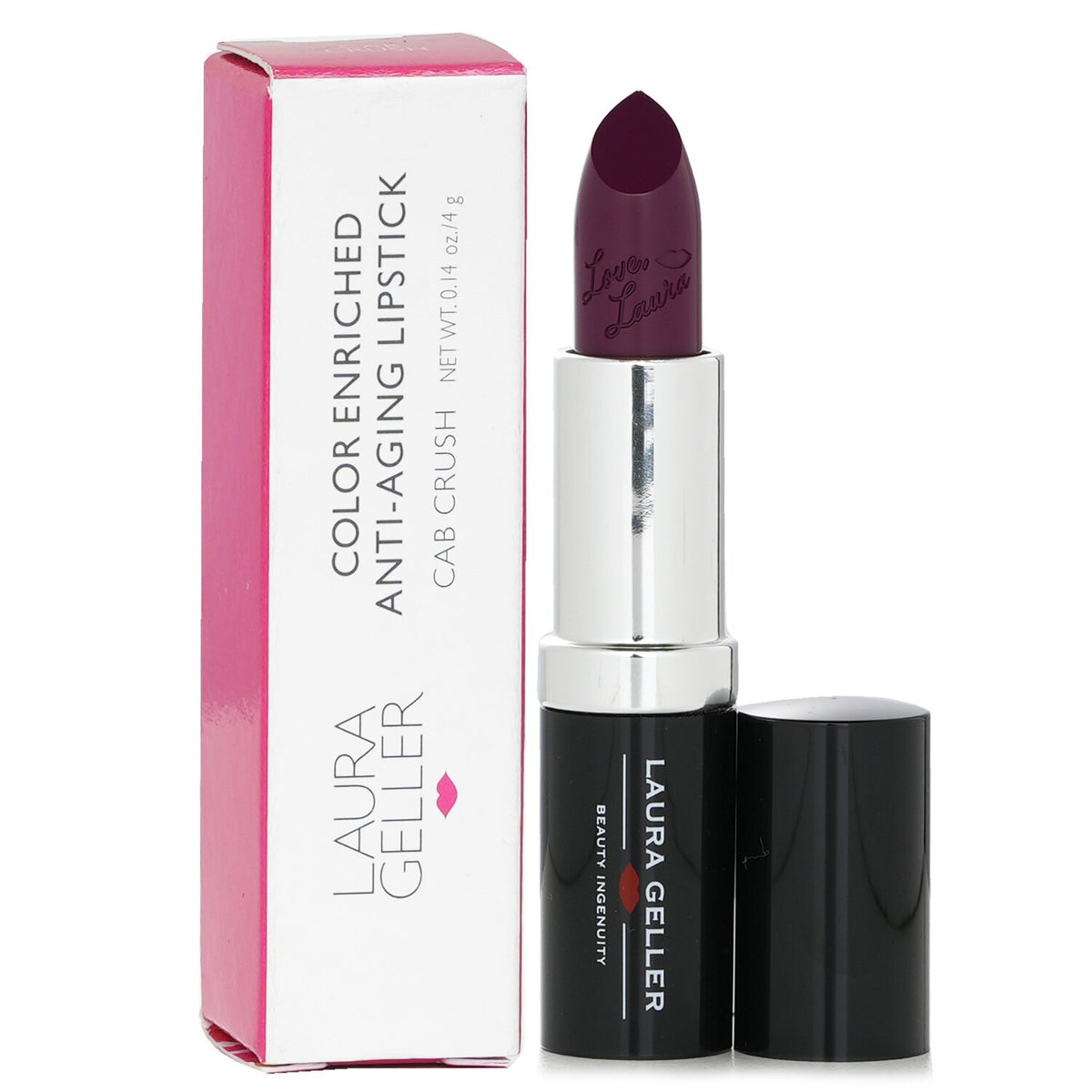 Laura Geller - Color Enriched Anti Aging Lipstick - # Cab Crush - 4g/0.14oz