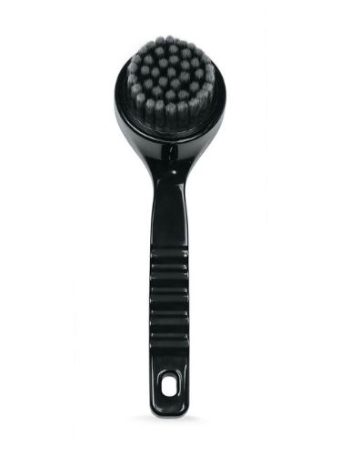 Manicare Facial Cleansing Brush with soft nylon bristles, ideal for deep pore cleansing and suitable for all skin types.