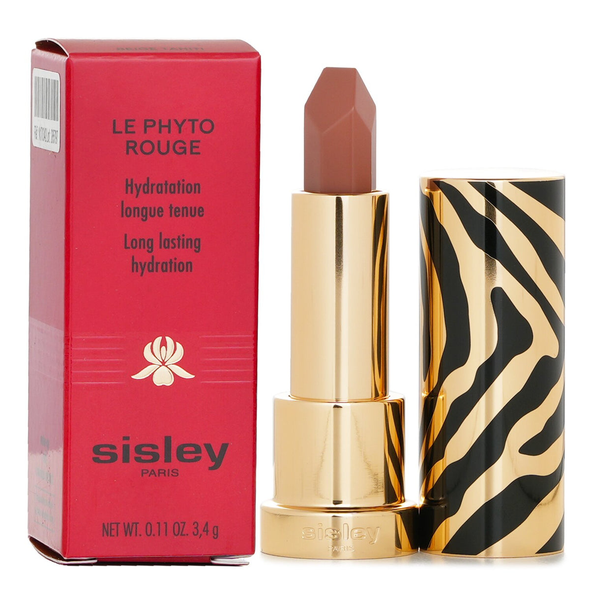 Sisley - Le Phyto Rouge Long Lasting Hydration Lipstick - # 11 Beige Tahiti - 3