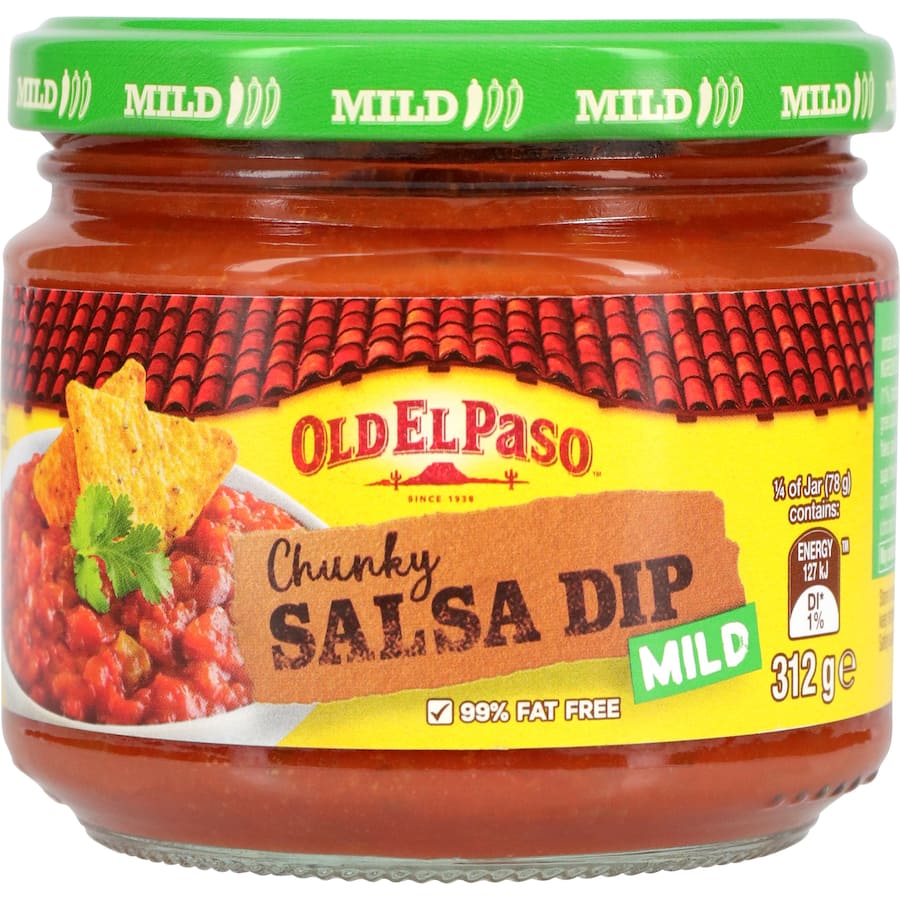 Old El Paso Chunky Salsa Dip Mild 312g