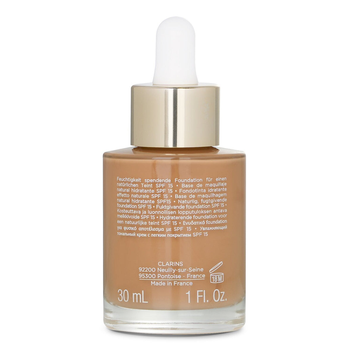 Clarins Skin Illusion Natural Hydrating Foundation SPF 15 # 114 Cappuccino 30ml/