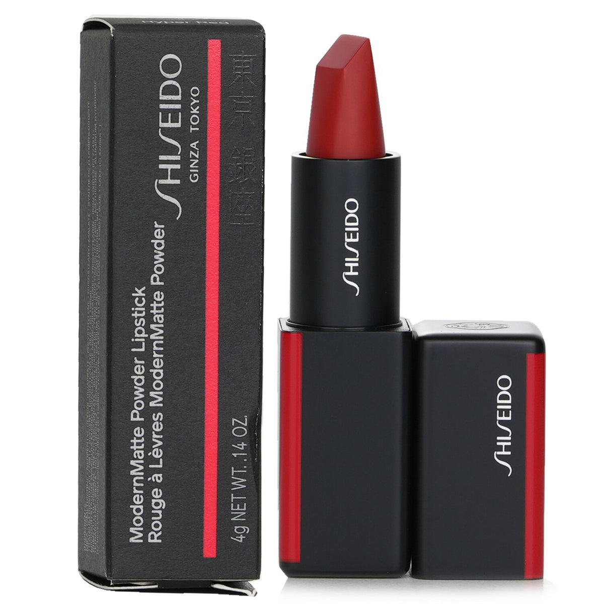 Shiseido - ModernMatte Powder Lipstick - # 514 Hyper Red (True Red) - 4g/0.14oz