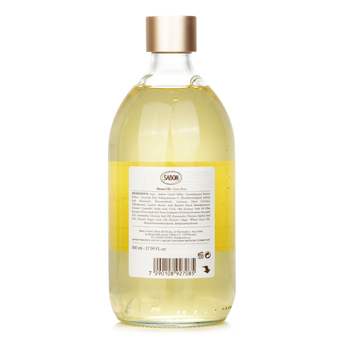 Sabon - Shower Oil - Green Rose - 500ml/17.59oz