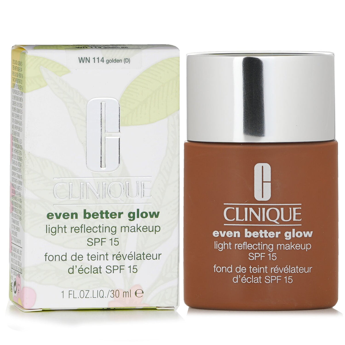 Clinique - Even Better Glow Light Reflecting Makeup SPF 15 - # WN 114 Golden -