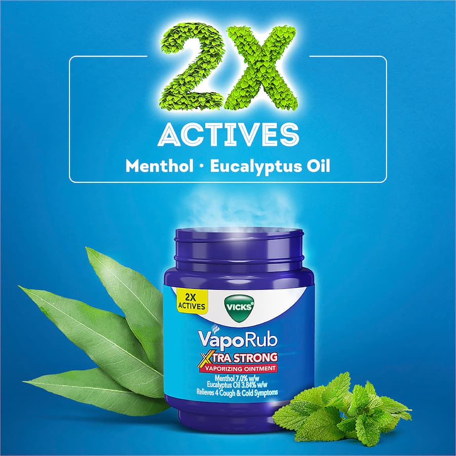 Vicks Vaporub Ointment Extra Strong 50g