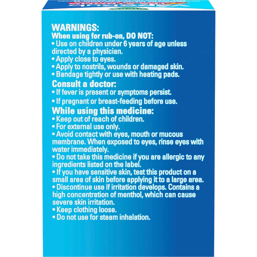 Vicks Vaporub Ointment Extra Strong 50g