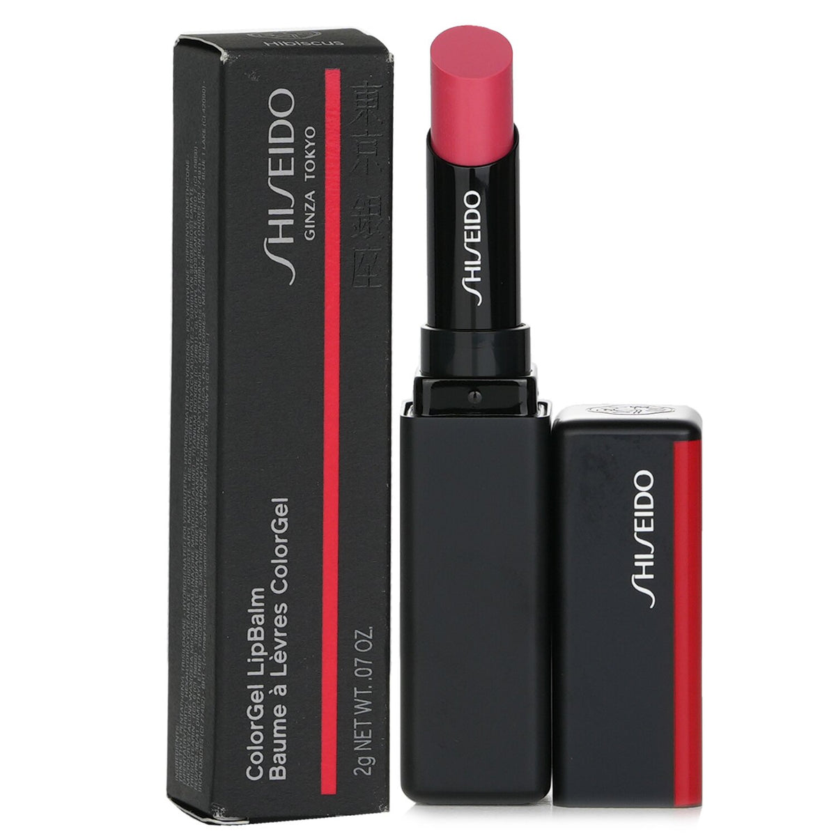 Shiseido - ColorGel LipBalm - # 104 Hibicus (Sheer Warm Pink) - 2g/0.07oz