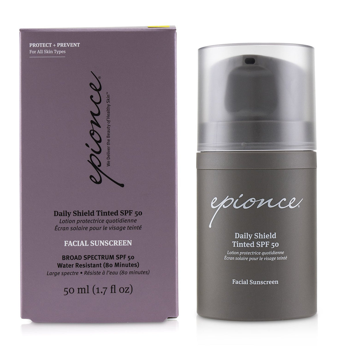 Epionce - Daily Shield Tinted SPF 50 - For All Skin Types - 50ml/1.7oz