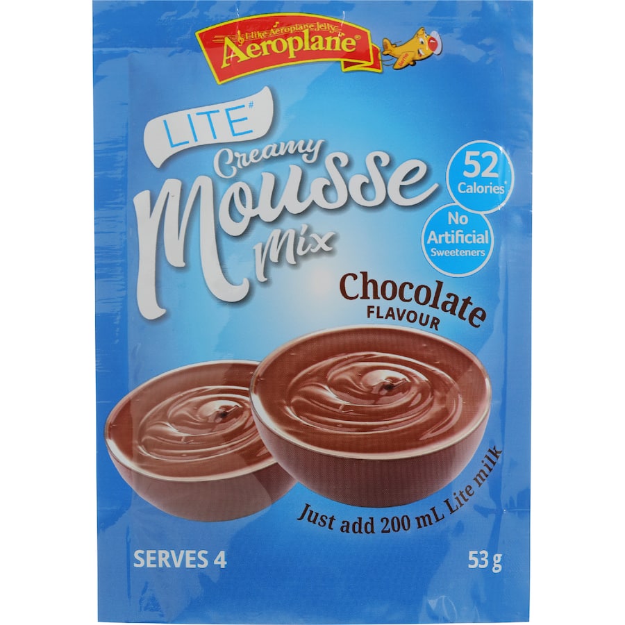 Aeroplane Dessert Mix Lite Chocolate Mousse 53g