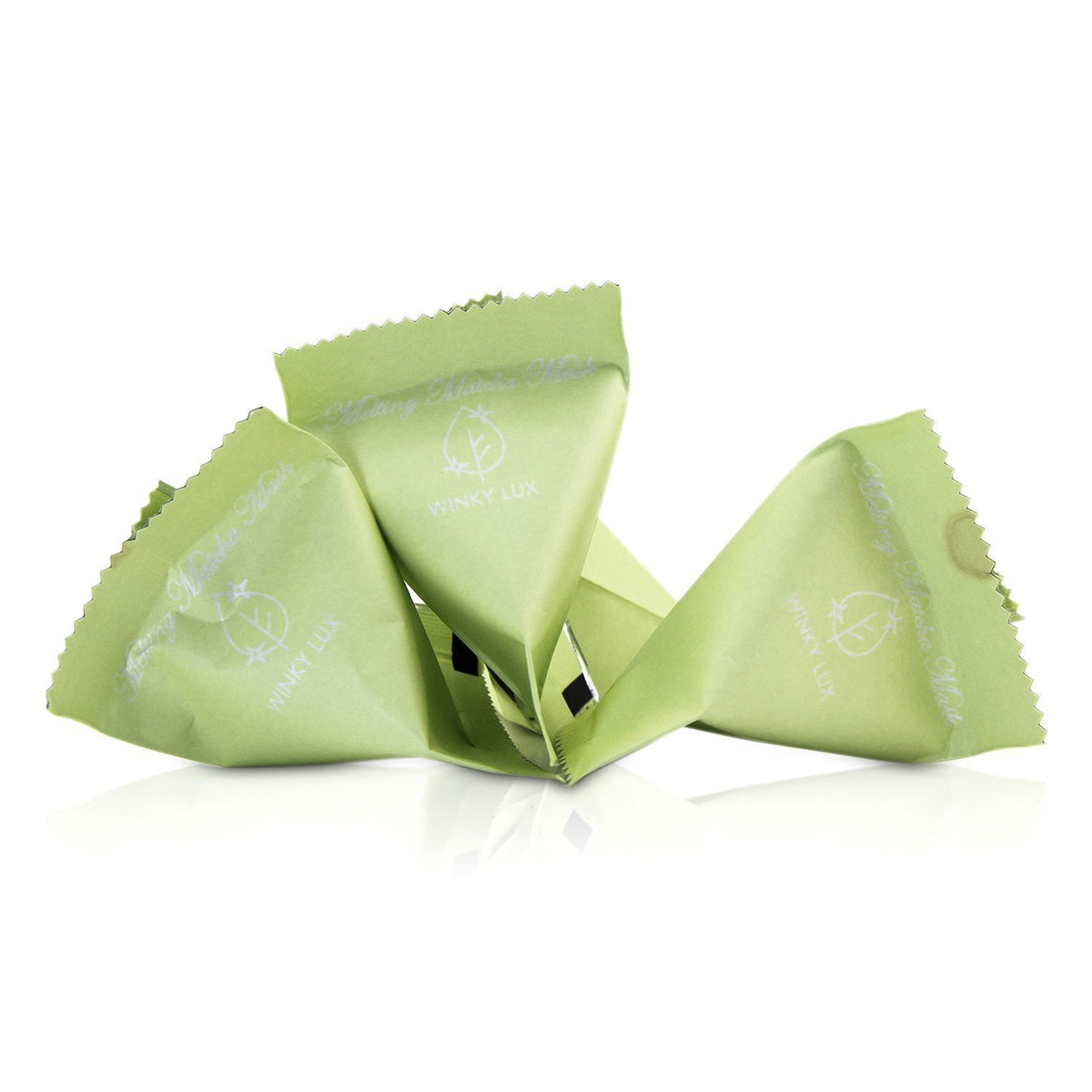 Winky Lux - Melting Matcha Mask - 4x4g/0.14oz
