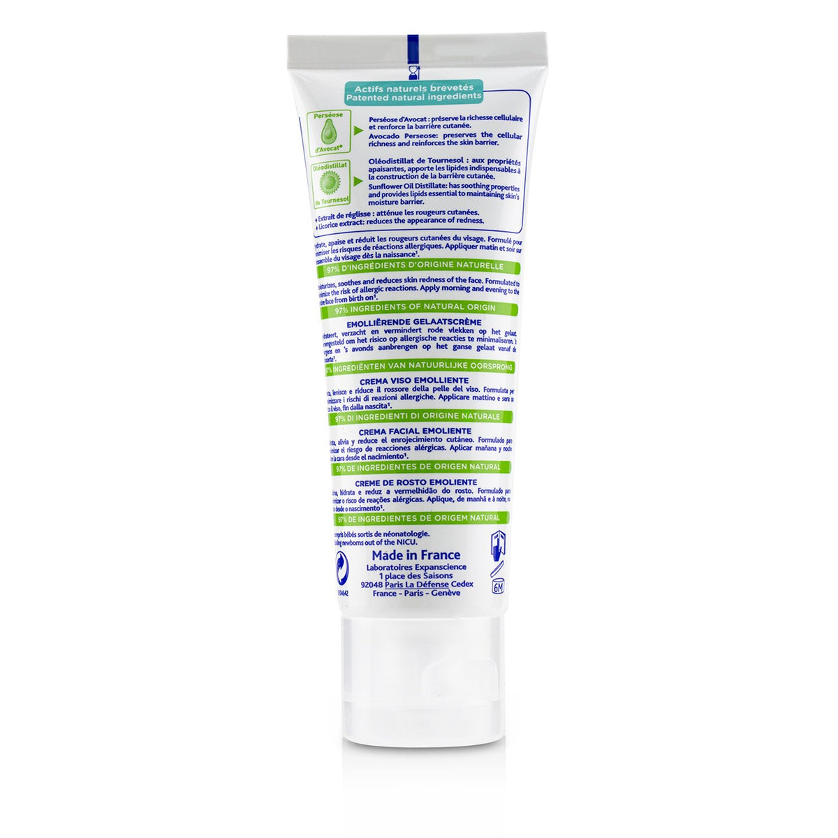 Mustela - Stelatopia Emollient Cream For Face (Anti Redness Action) - 40ml/1.35