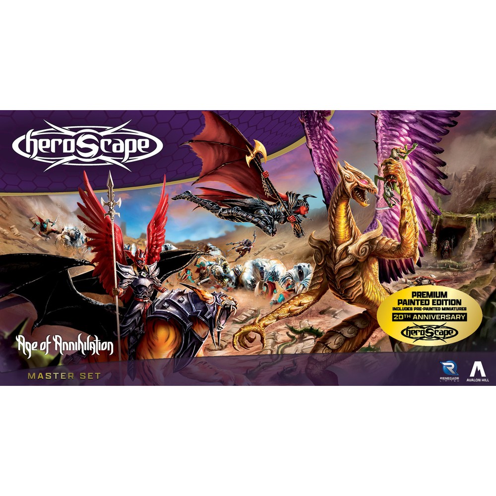 Heroscape - Age of Annihilation Master Set Premium Painted Edition - Board Game