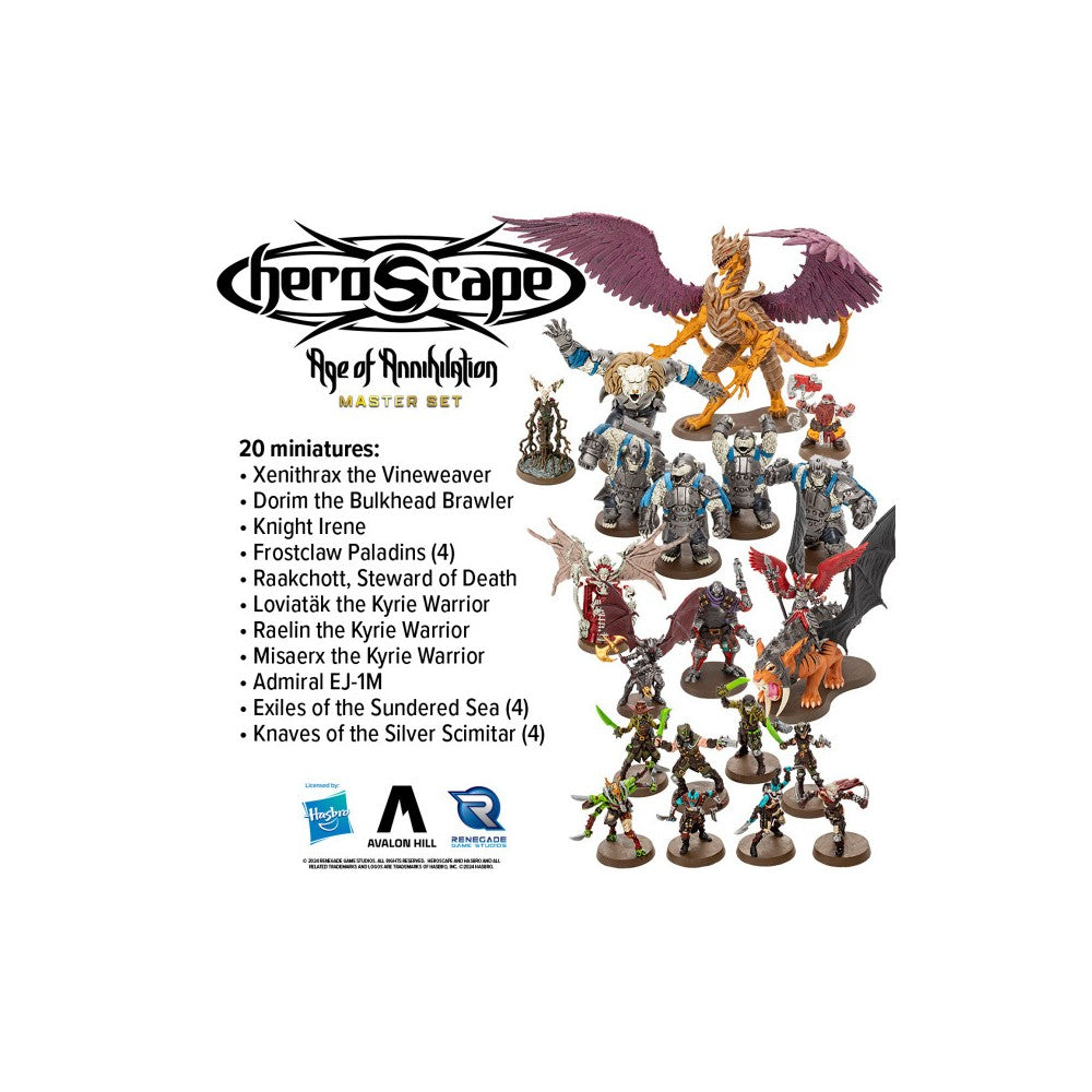 Heroscape - Age of Annihilation Master Set Premium Painted Edition - Board Game