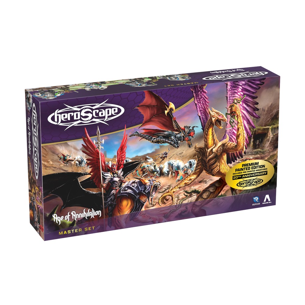 Heroscape - Age of Annihilation Master Set Premium Painted Edition - Board Game