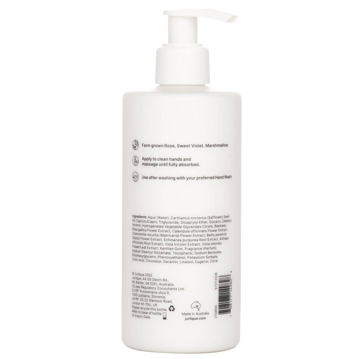Jurlique - Rose Softening Hand Lotion - 300ml/10.1oz