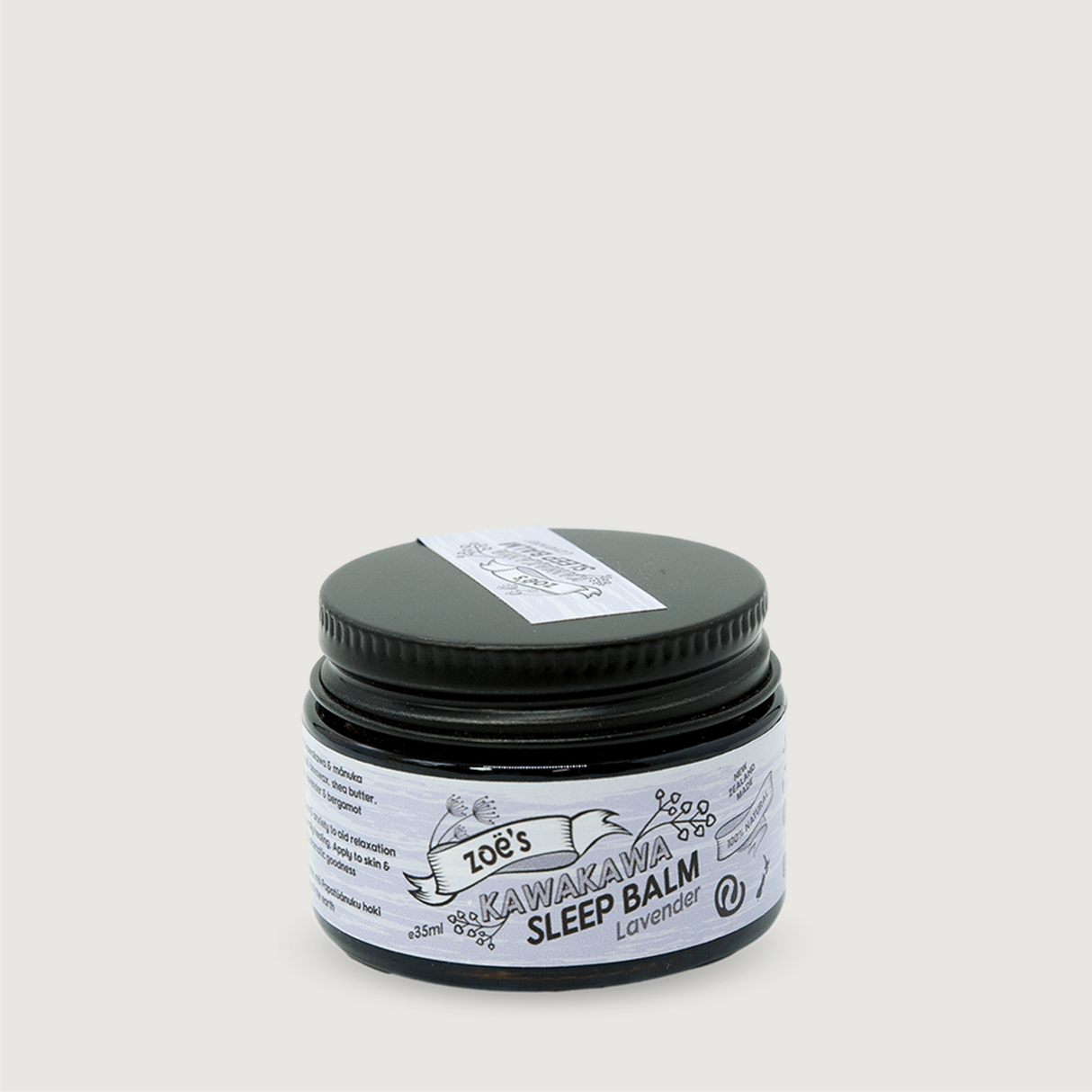 Moana Road - Zoe's Kawakawa Balms/Perfumes - Sleep Balm Lavender (35ml)
