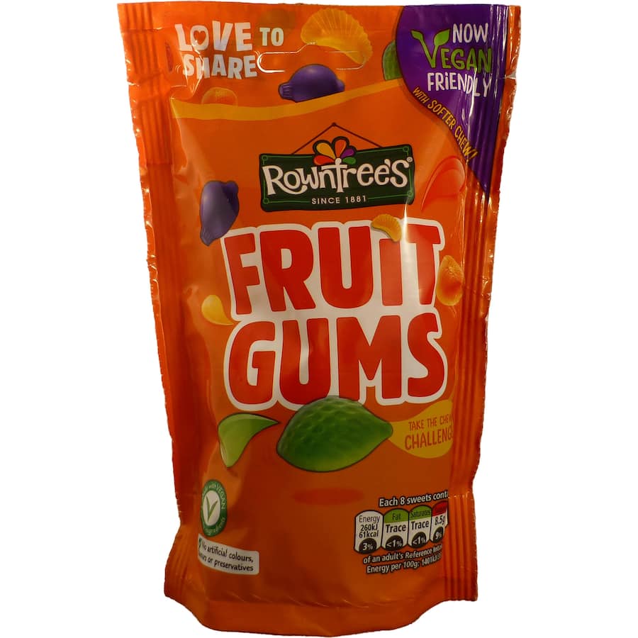 Rowntrees Fruit Gums Vegan Bag 150g