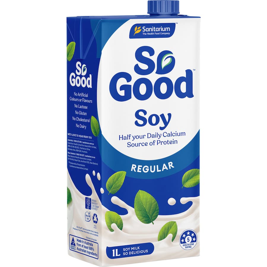 Sanitarium So Good Soy Milk Regular Long Life Carton 1L