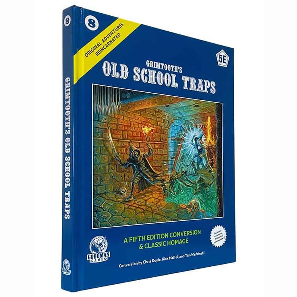 D&D 5e - Original Adventures Reincarnated #8 Grimtooths Old School Traps - RPG