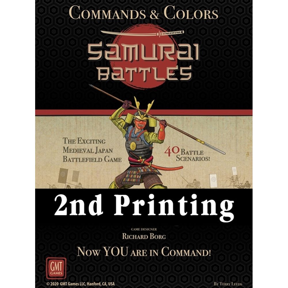GMT Games - C&C Samurai Battles 2nd Printing - Board Game
