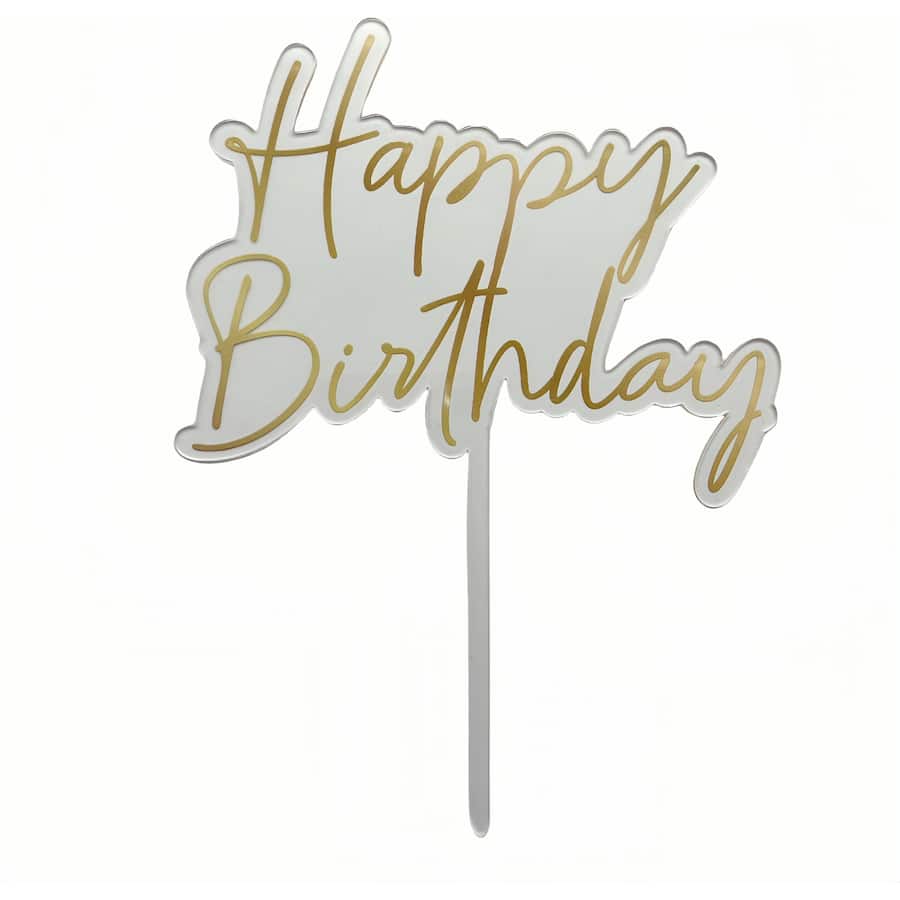 Whiz Pop Bang Cake Topper Happy Birthday