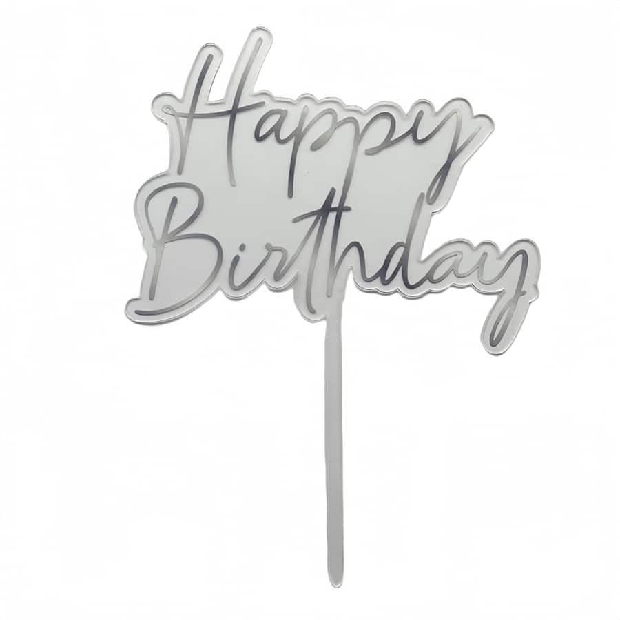 Whiz Pop Bang Cake Topper Happy Birthday