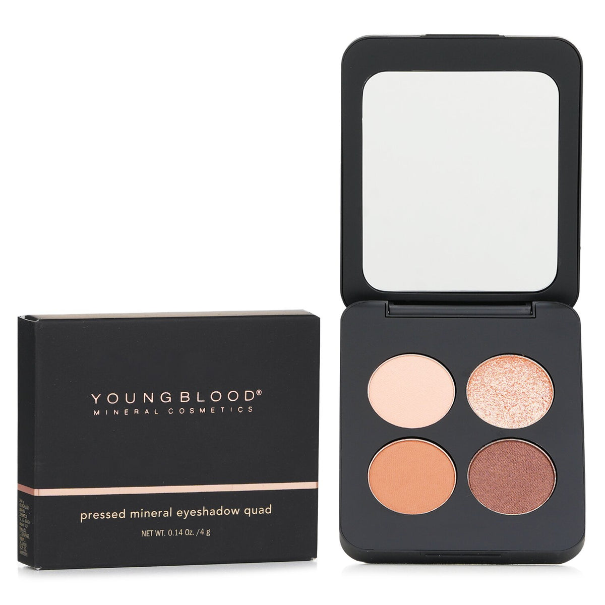 Youngblood - Pressed Mineral Eyeshadow Quad - Sweet Talk - 4g/0.14oz
