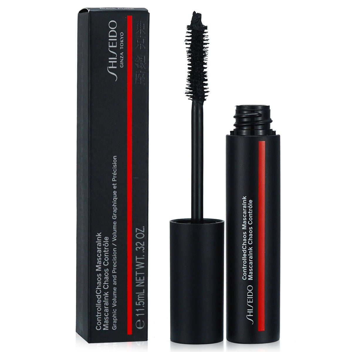 Shiseido - ControlledChaos MascaraInk - # 01 Black Pulse - 11.5ml/0.32oz