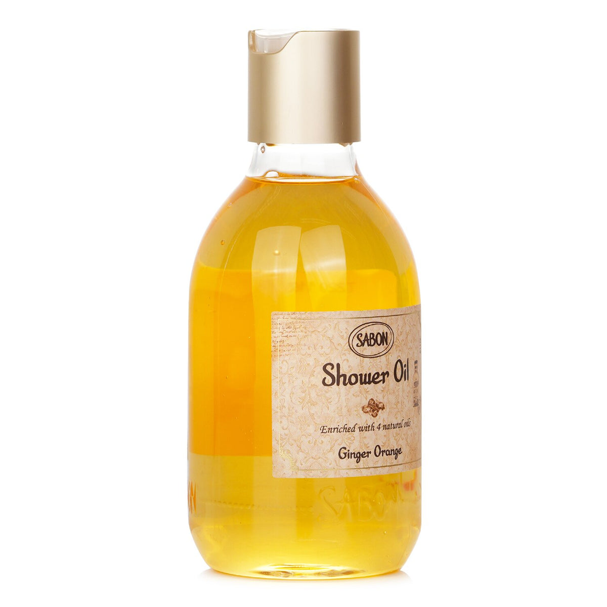 Sabon - Shower Oil - Ginger Orange (Plastic Bottle) - 300ml/10.5oz