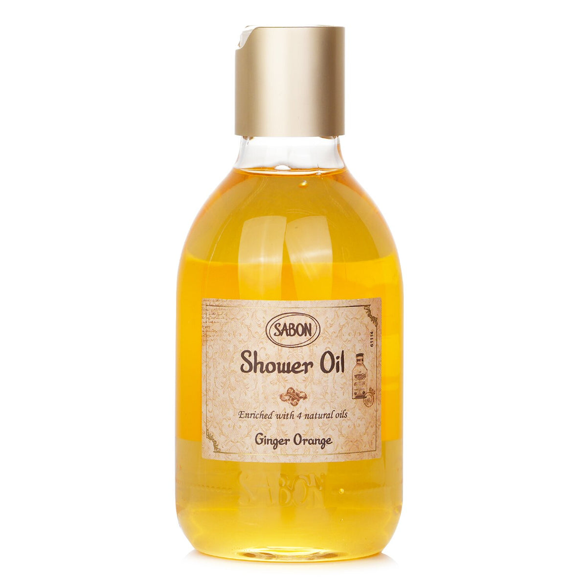 Sabon - Shower Oil - Ginger Orange (Plastic Bottle) - 300ml/10.5oz