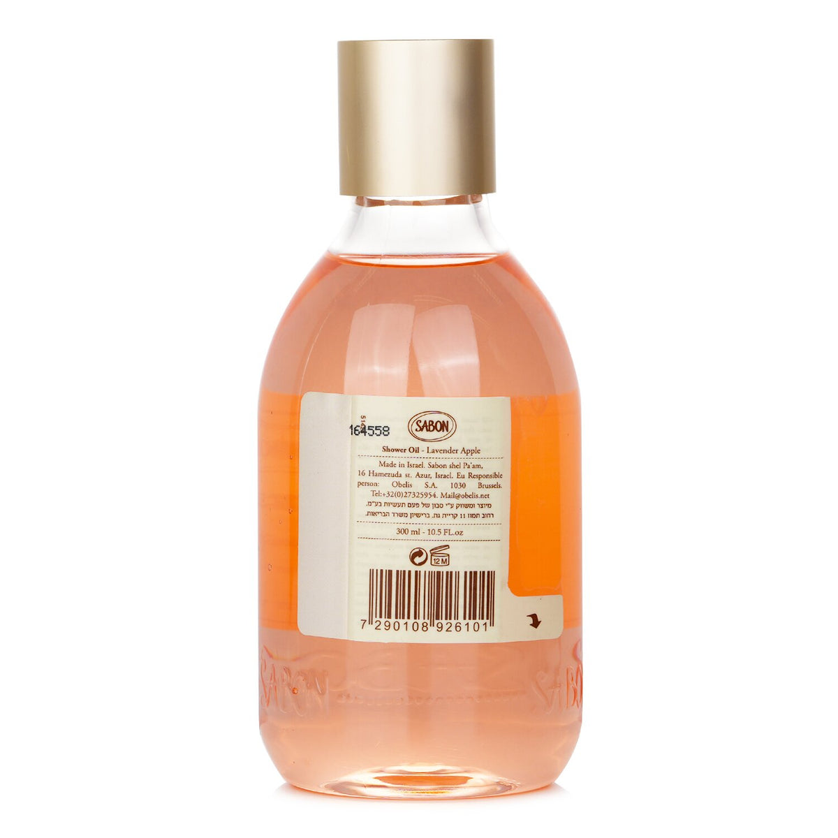 Sabon - Shower Oil - Lavender Apple (Plastic Bottle) - 300ml/10.1oz