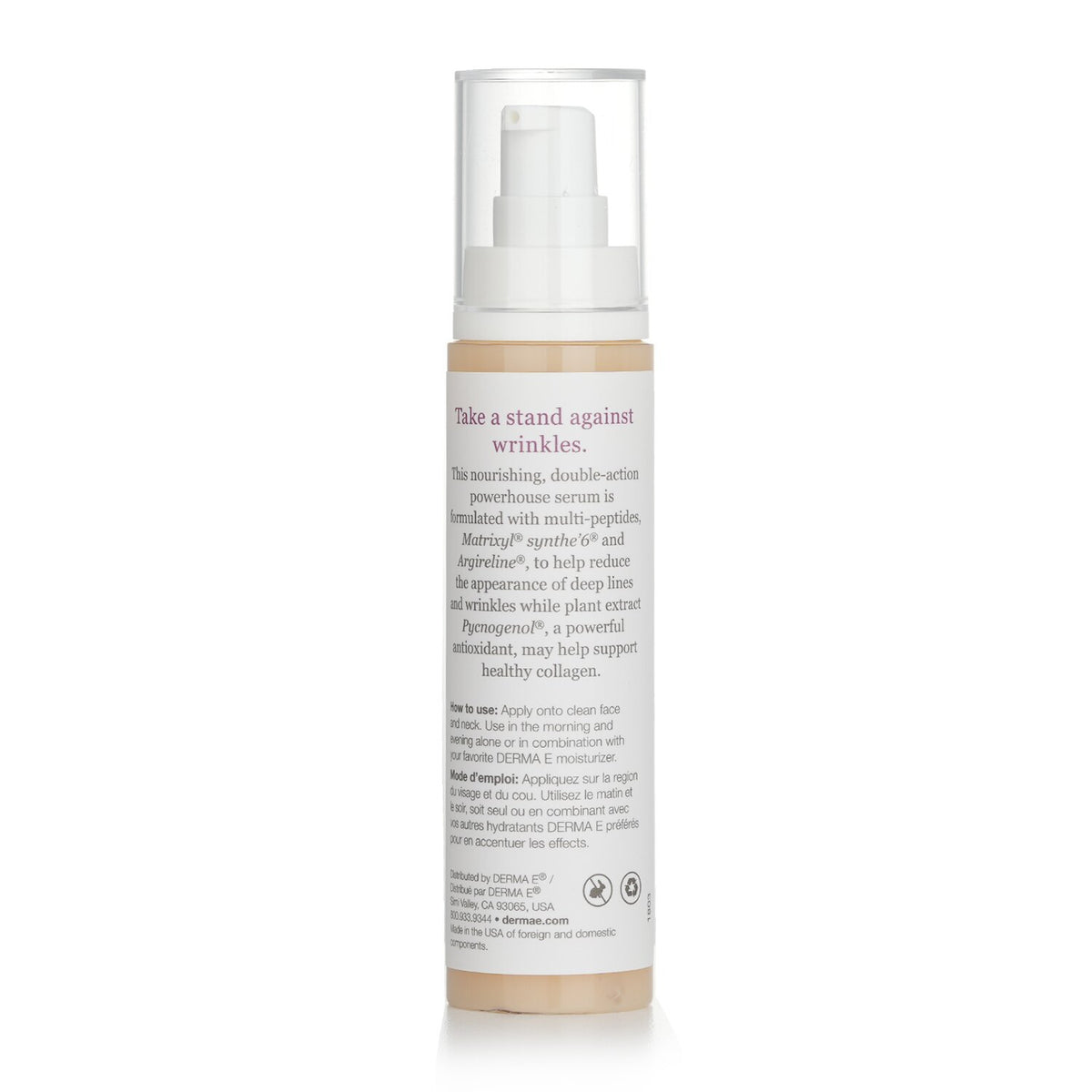 Derma E Skin Restore Advanced Peptides & Collagen Serum 60ml/2oz
