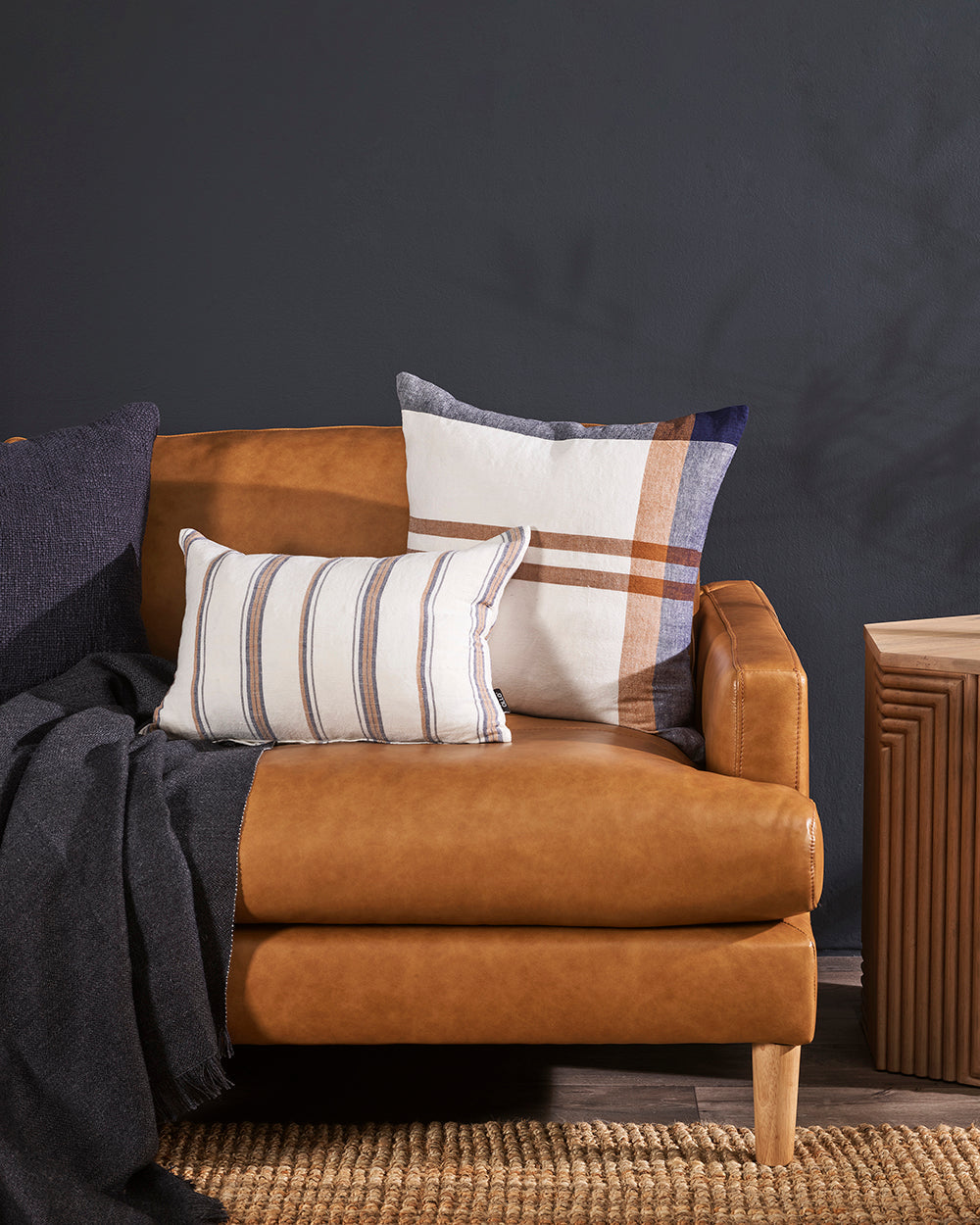 Cushion - Mia Ivory (35 x 50cm) - OLLO