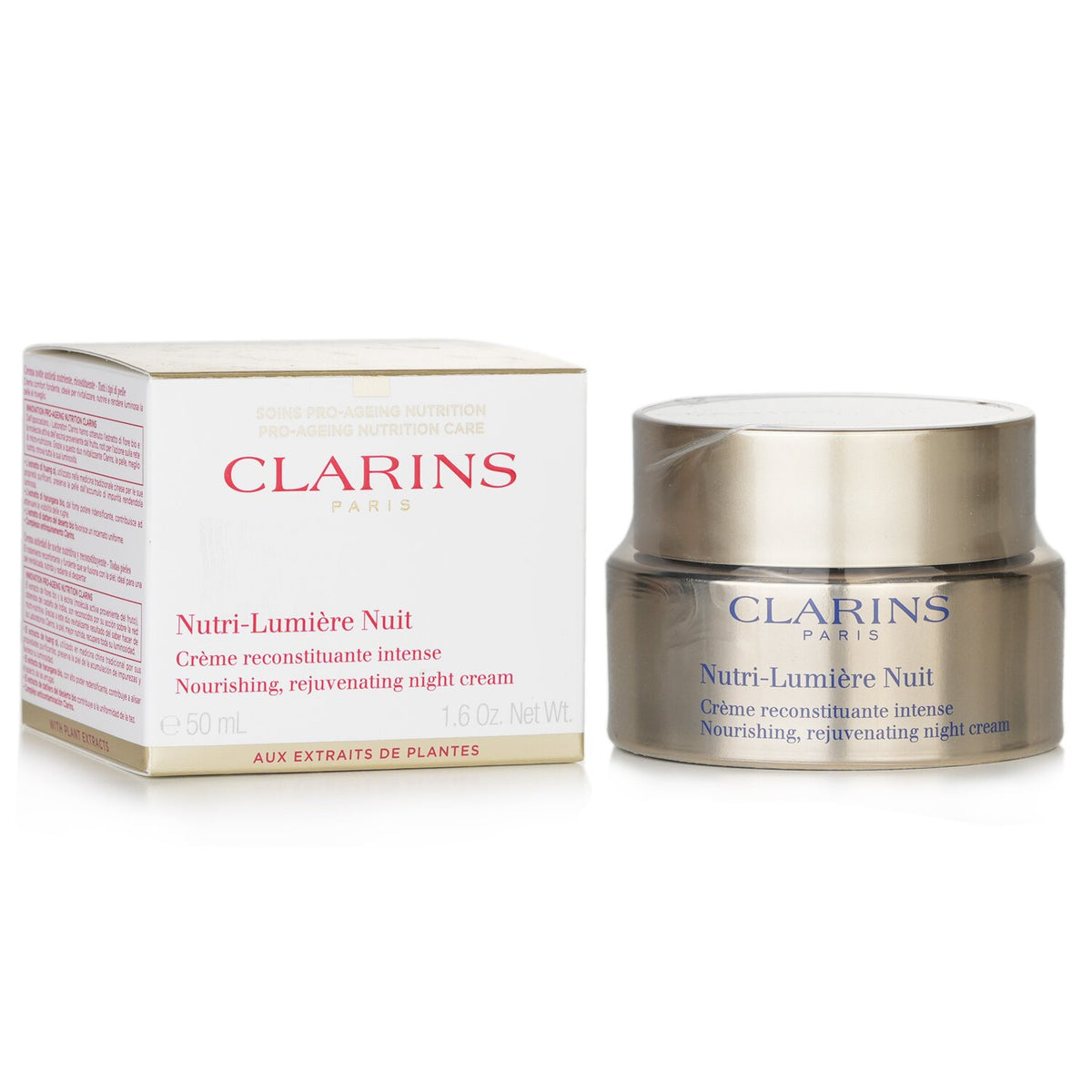 Clarins - Nutri-Lumiere Nuit Nourishing, Rejuvenating Night Cream - 50ml/1.6oz