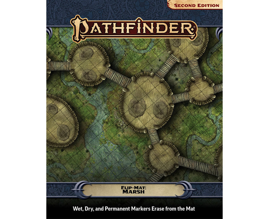 Pathfinder Accessories: Flip-Mat: Marsh