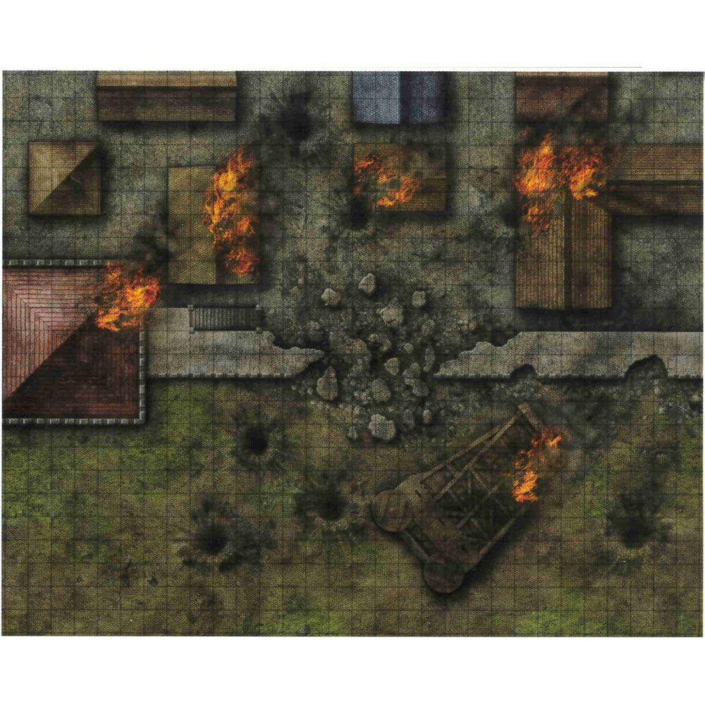 Pathfinder Accessories: Flip-Mat: Haunted Battlefield