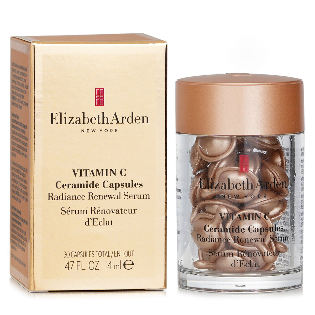 Elizabeth Arden - Ceramide Vitamin C Capsules - Radiance Renewal Serum - 30caps