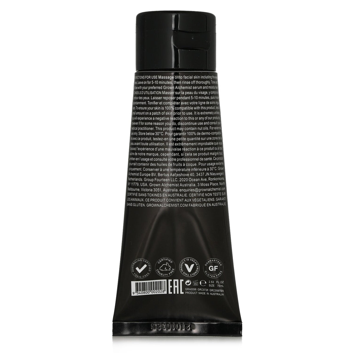 Grown Alchemist - Enzyme Exfoliant - Papain, Amino Complex - 75ml/2.53oz
